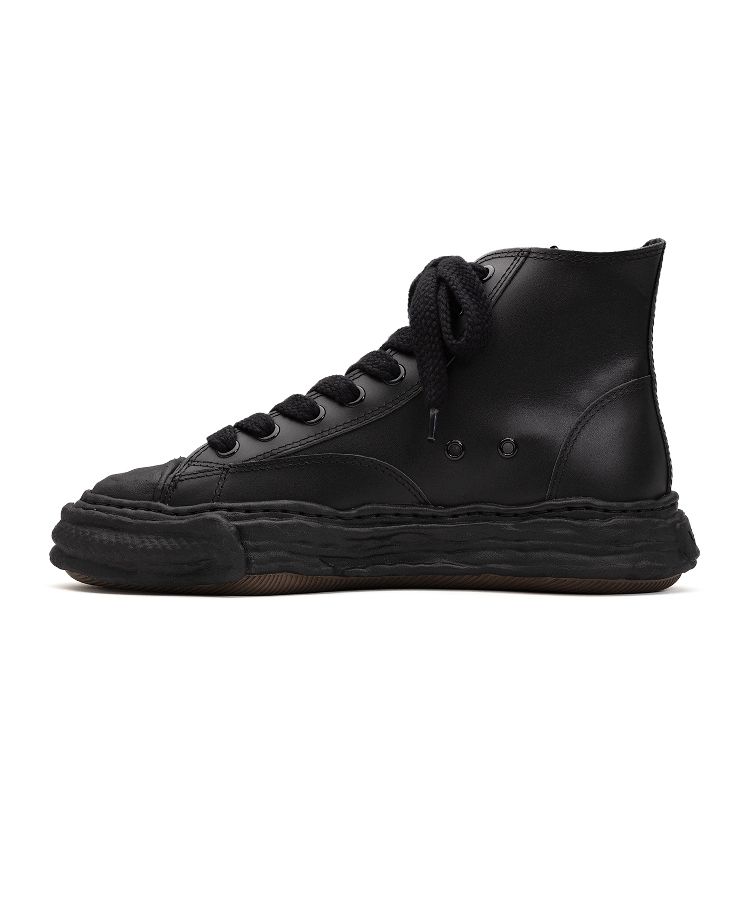 "PETERSON23" OG Sole Leather High-top Sneaker