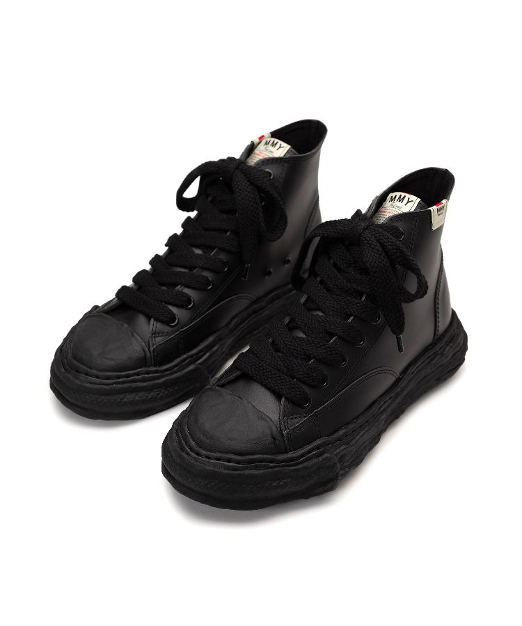 "PETERSON23" OG Sole Leather High-top Sneaker