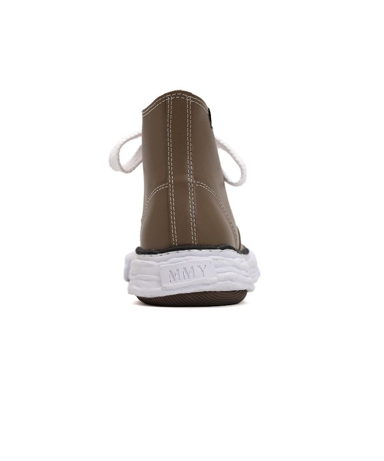 "PETERSON23" OG Sole Leather High-top Sneaker