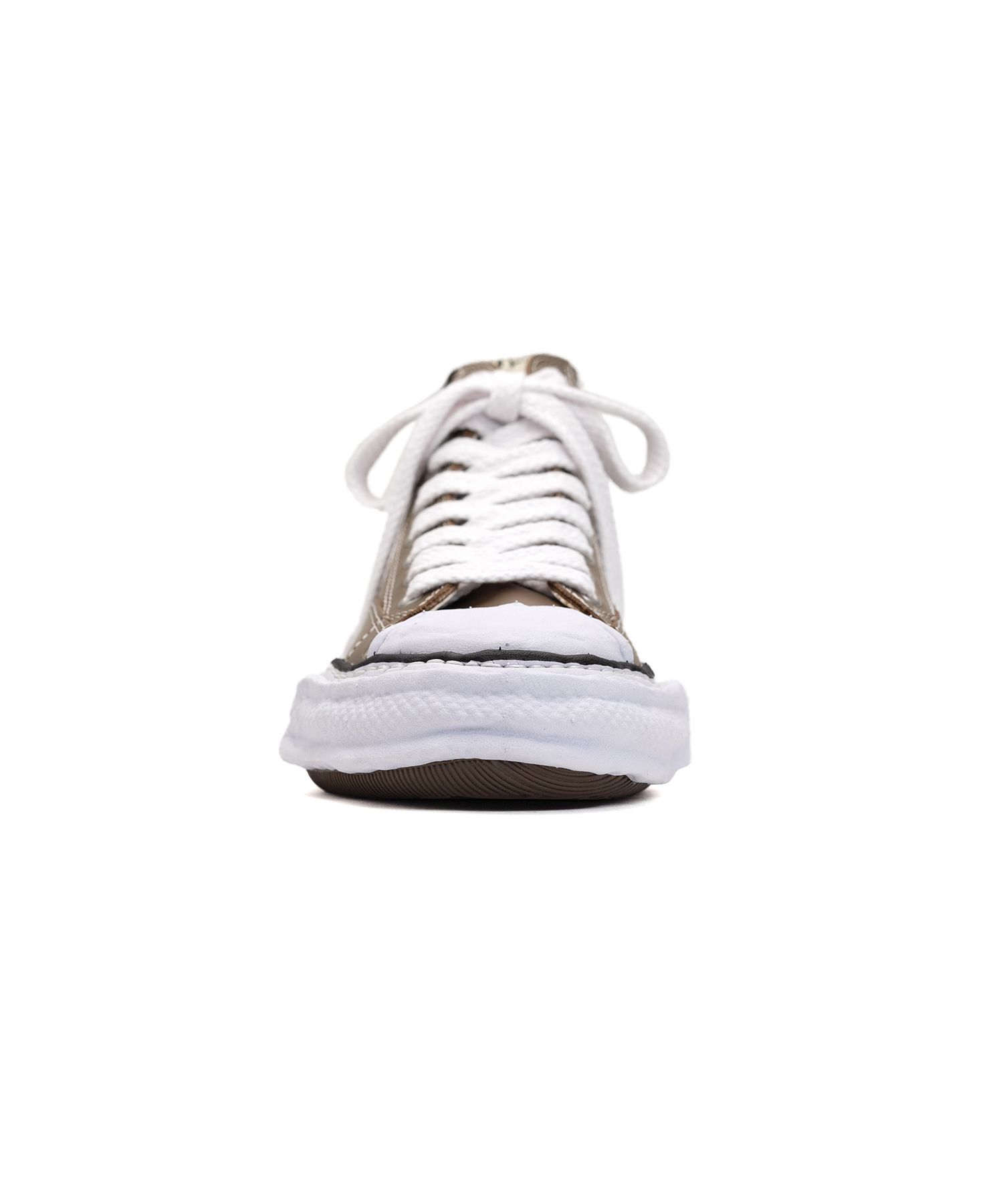 "PETERSON23" OG Sole Leather High-top Sneaker