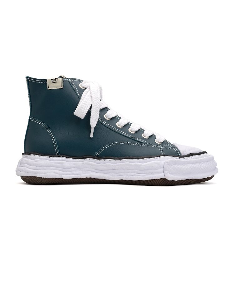 "PETERSON23" OG Sole Leather High-top Sneaker