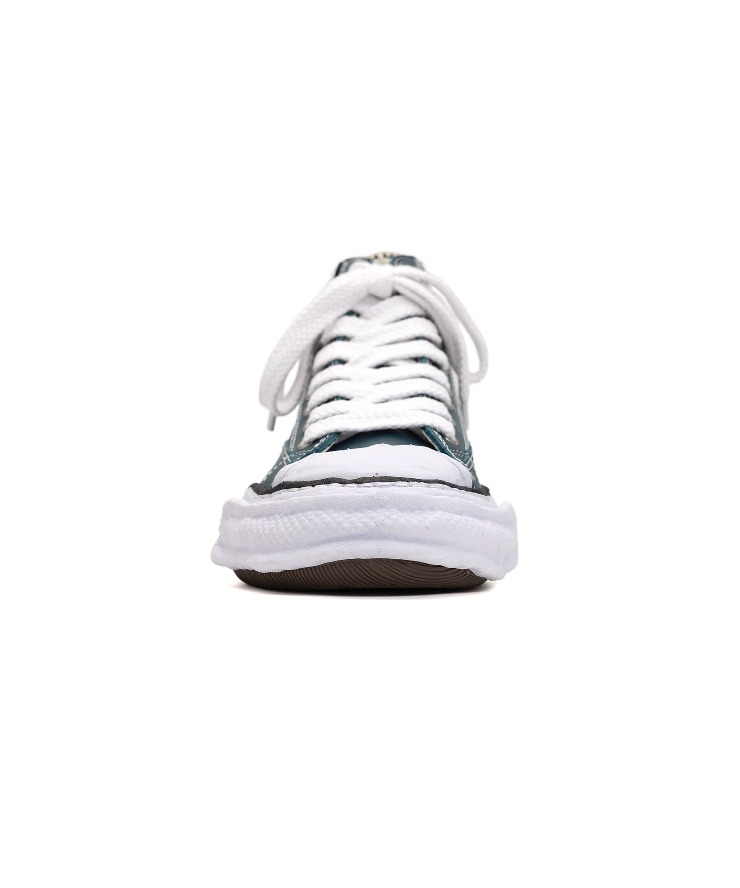 "PETERSON23" OG Sole Leather High-top Sneaker