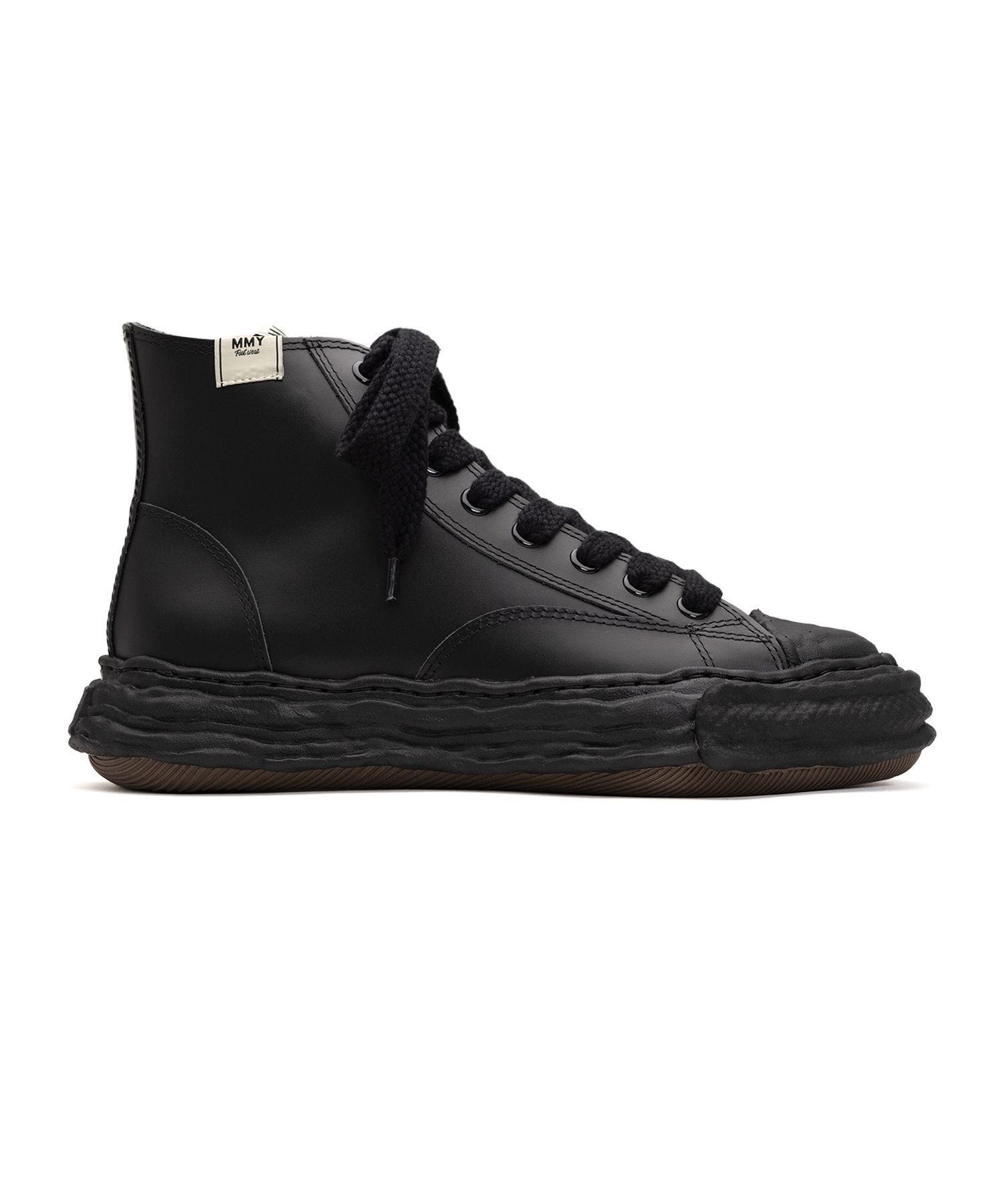 "PETERSON23" OG Sole Leather High-top Sneaker