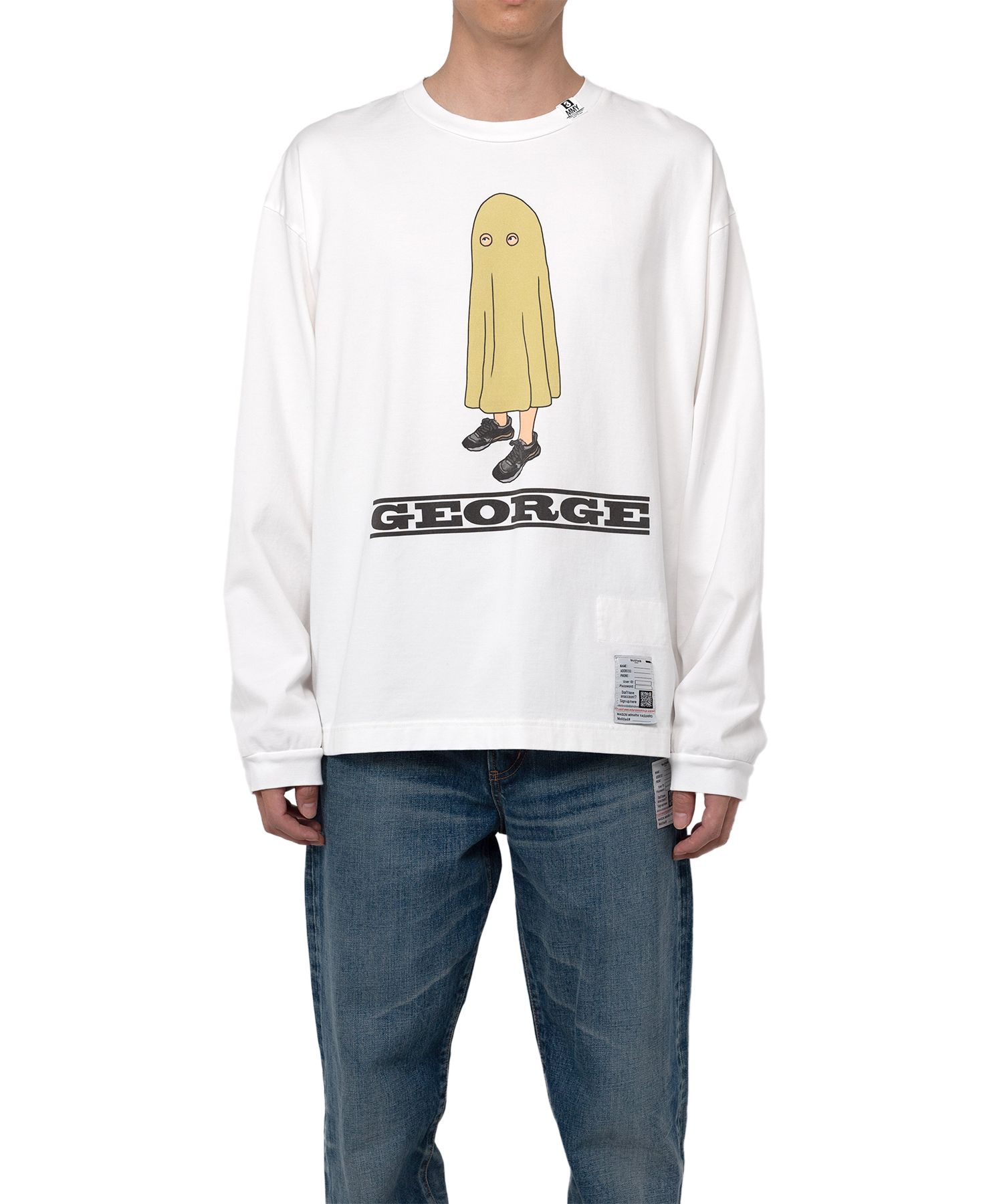 GEORGE Printed Long Sleeve T-shirt