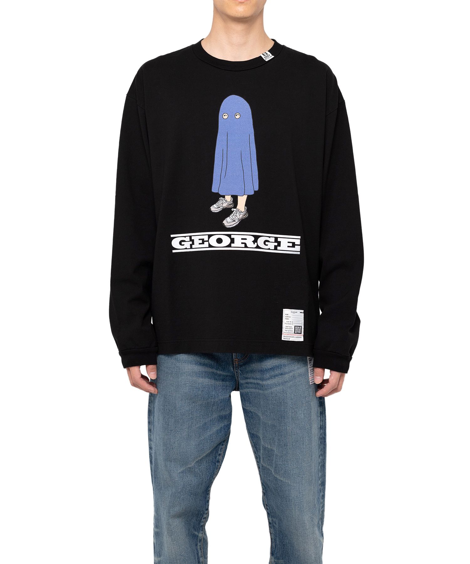 GEORGE Printed Long Sleeve T-shirt