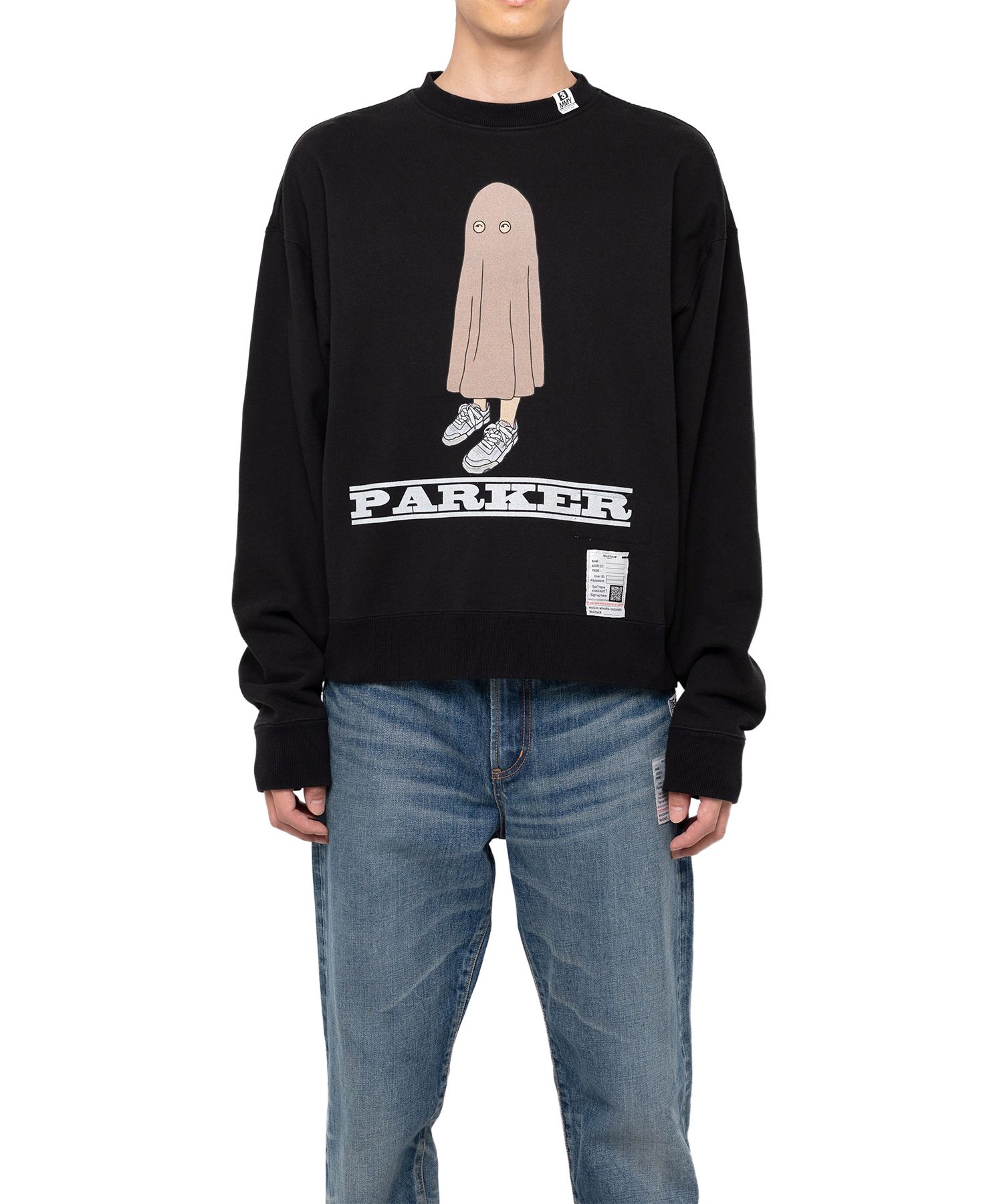 PARKER Printed Pullover Sweatshirt