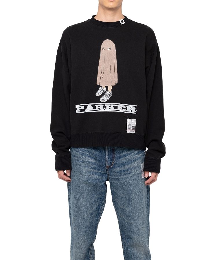 PARKER Printed Pullover Sweatshirt