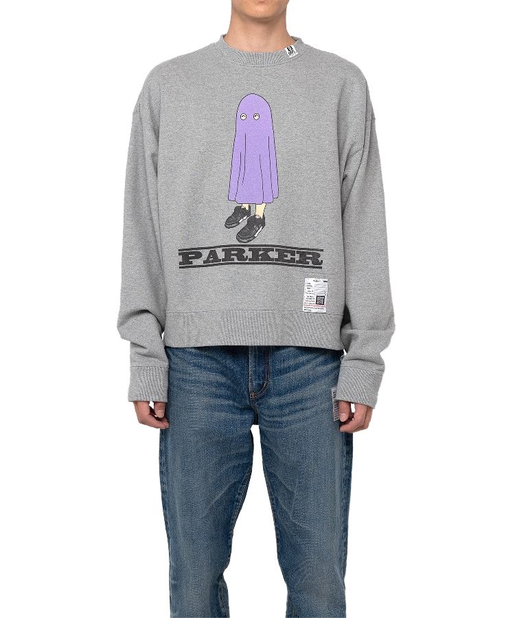 PARKER Printed Pullover Sweatshirt