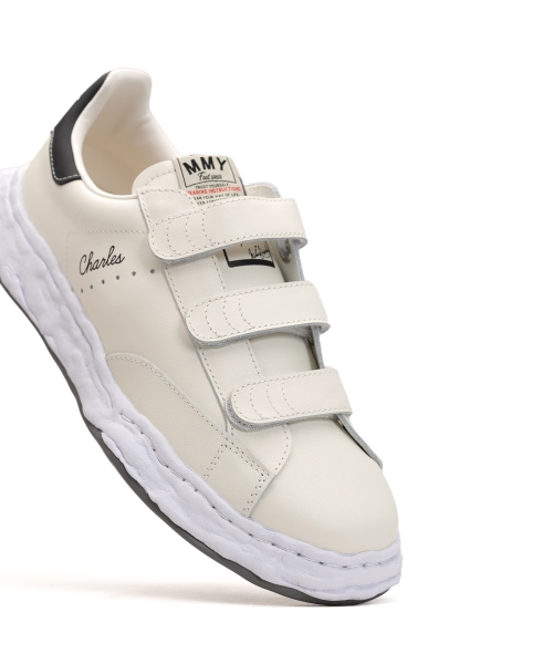 "CHARLES" OG Sole Leather Low-top Verclo Sneaker