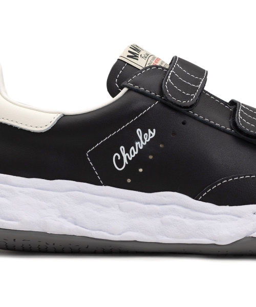 "CHARLES" OG Sole Leather Low-top Verclo Sneaker