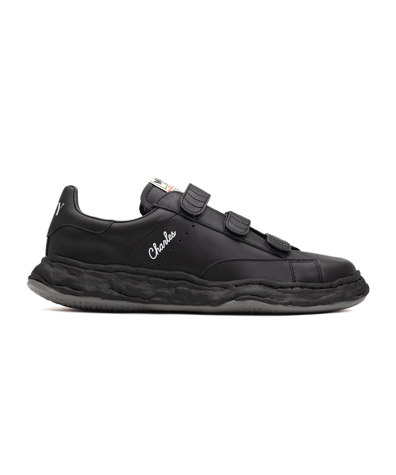 "CHARLES" OG Sole Leather Low-top Verclo Sneaker
