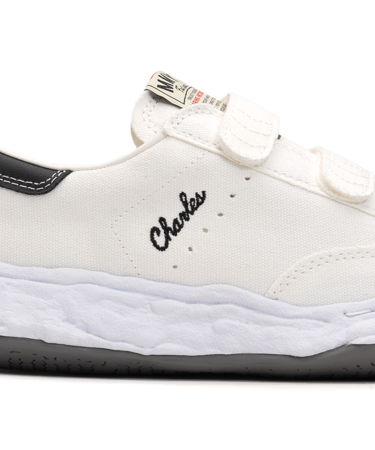 "CHARLES" OG Sole Canvas Low-top Verclo Sneaker