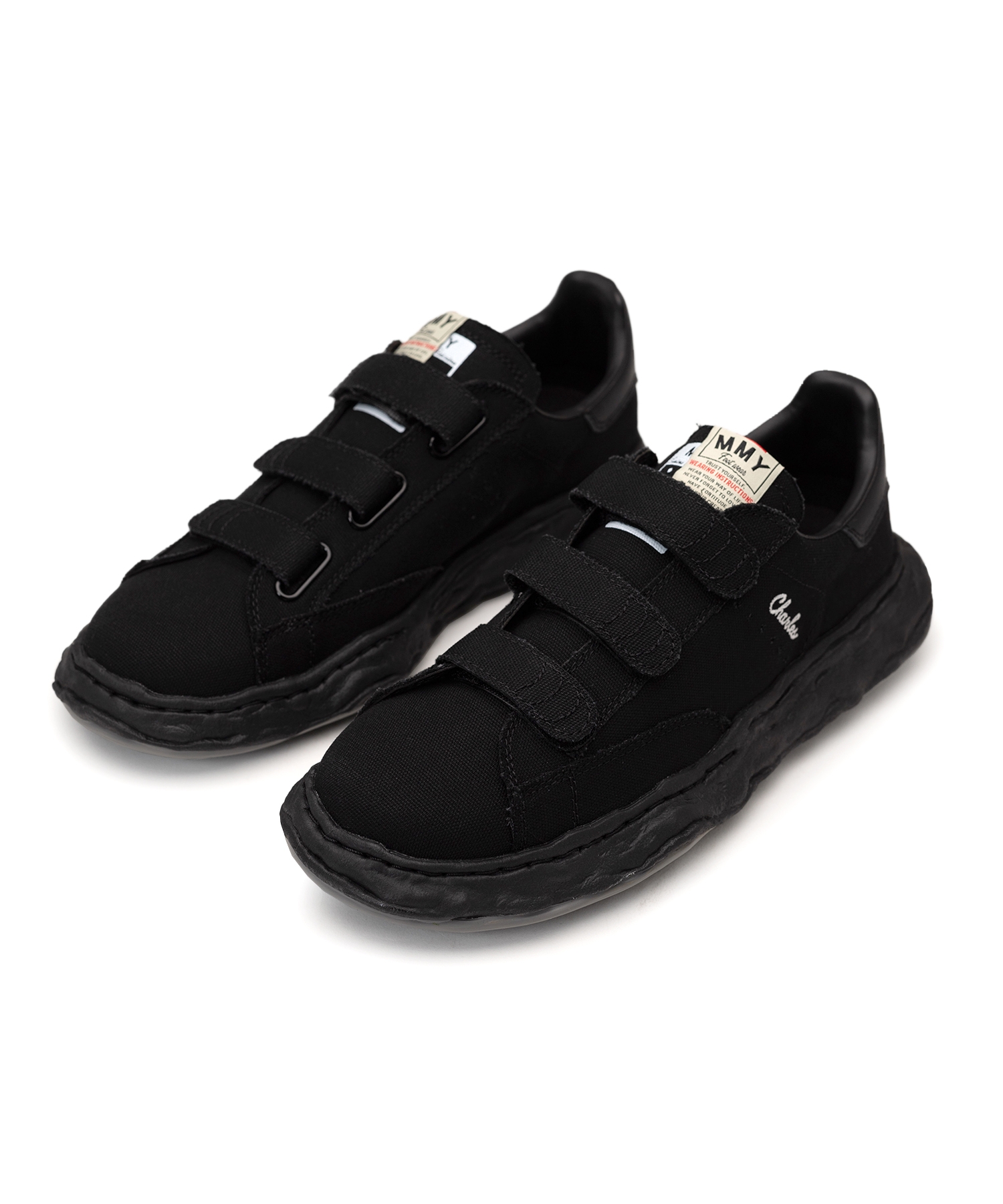 "CHARLES" OG Sole Canvas Low-top Verclo Sneaker