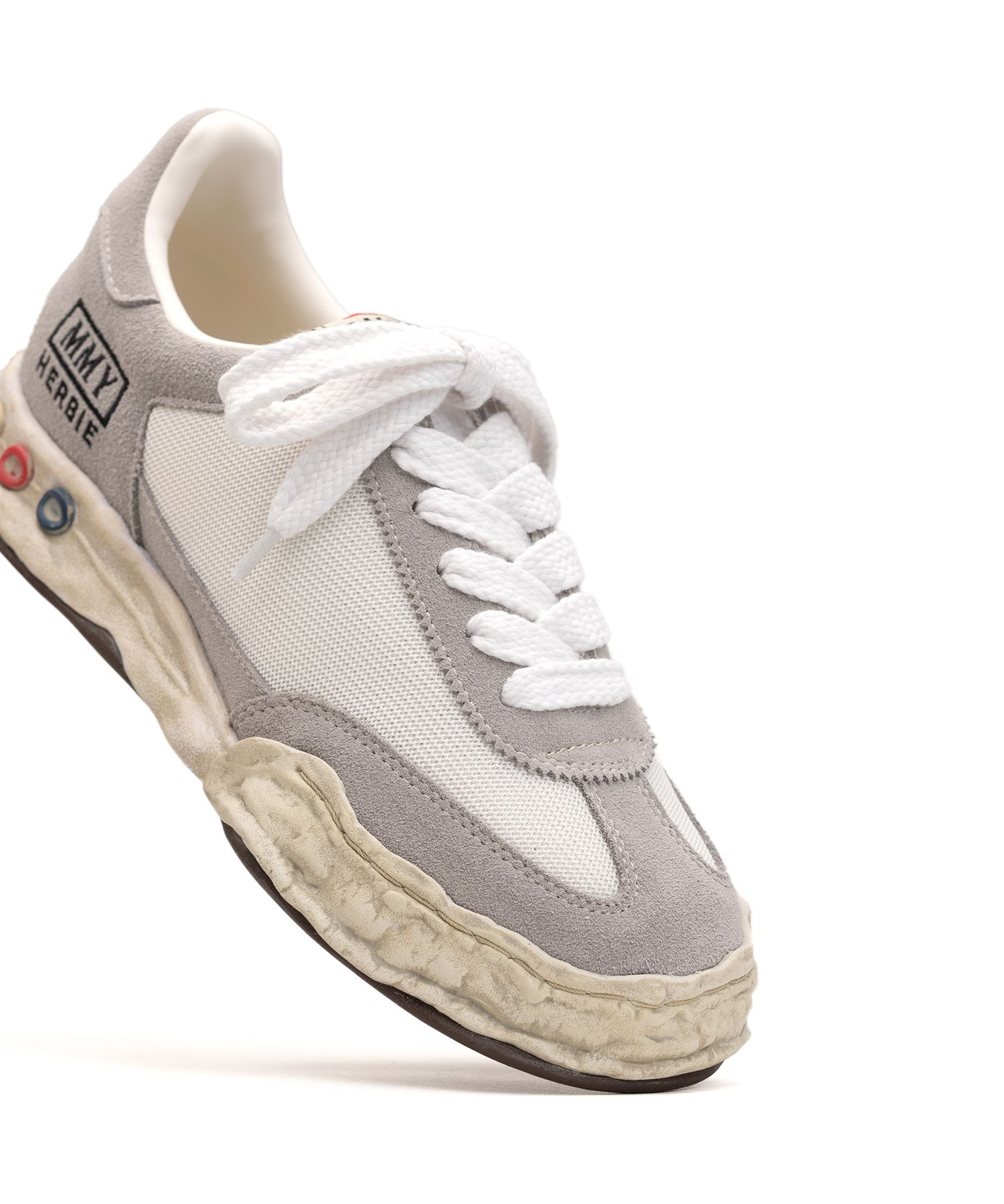 "HERBIE" OG Sole Sude&Mesh Low-top Sneaker