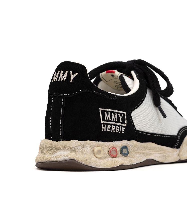 "HERBIE" OG Sole Sude&Mesh Low-top Sneaker
