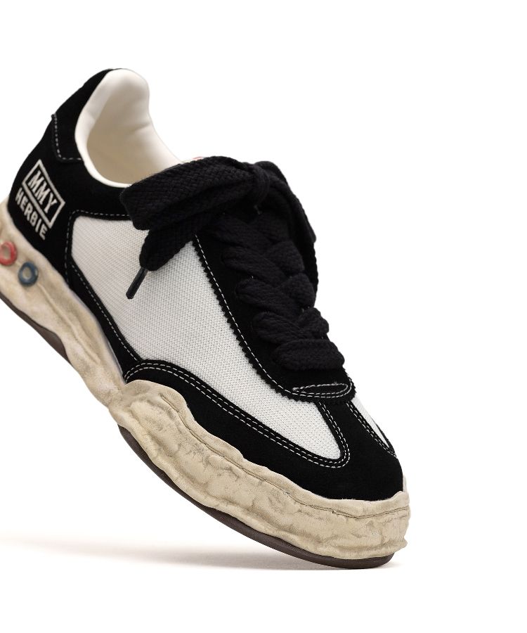 "HERBIE" OG Sole Sude&Mesh Low-top Sneaker
