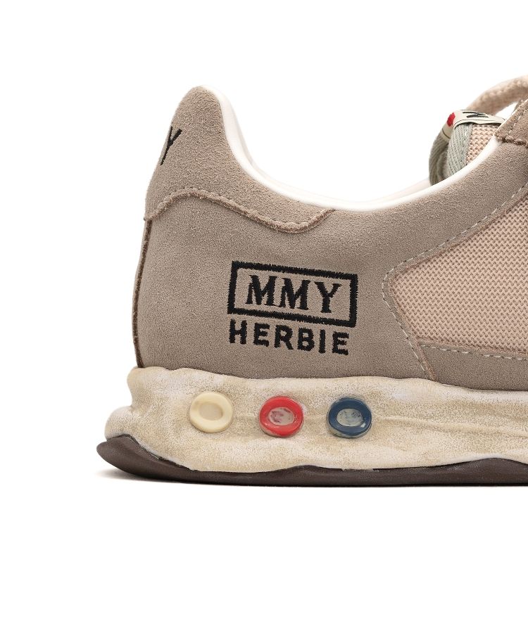 "HERBIE" OG Sole Sude&Mesh Low-top Sneaker