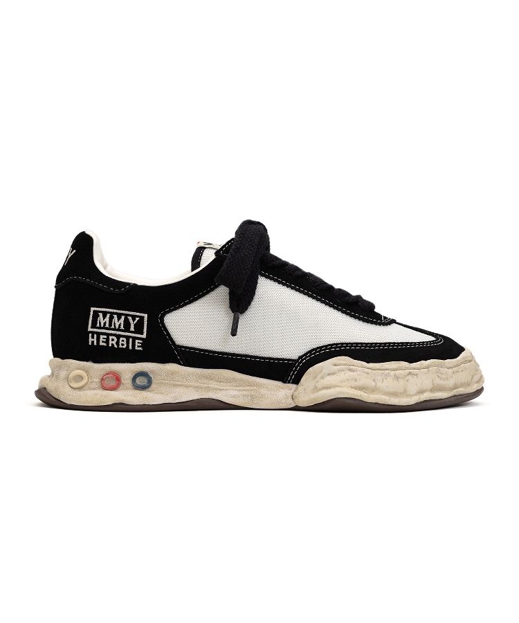 "HERBIE" OG Sole Sude&Mesh Low-top Sneaker
