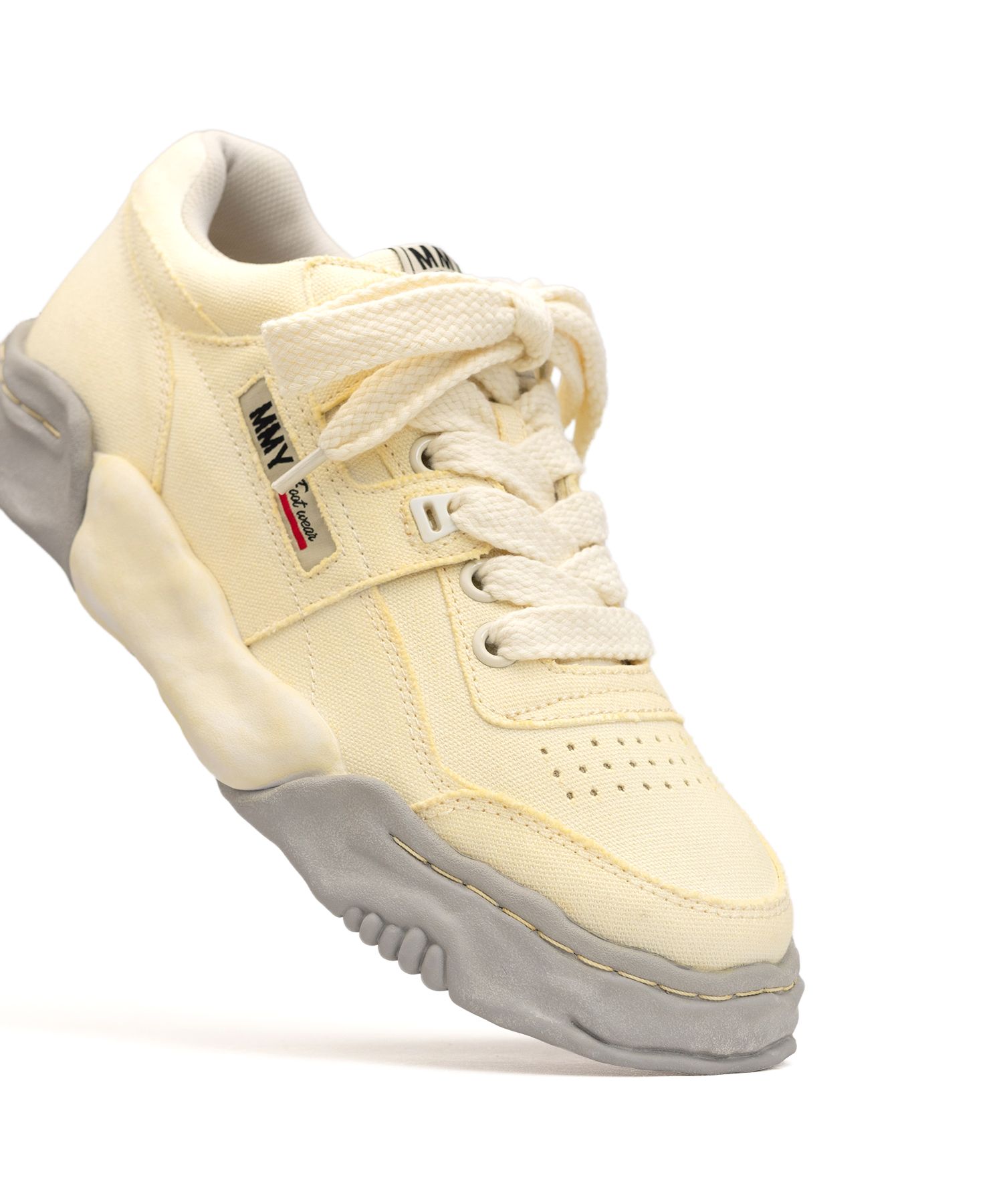 "PARKER" OG Sole Over-dyed Canvas Low-top Sneaker