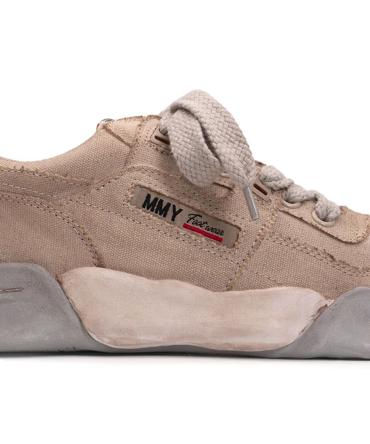 "PARKER" OG Sole Over-dyed Canvas Low-top Sneaker
