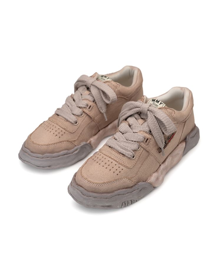 "PARKER" OG Sole Over-dyed Canvas Low-top Sneaker