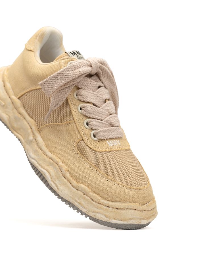 "WAYNE" OG Sole OD Canvas&Mesh Low-top Sneaker