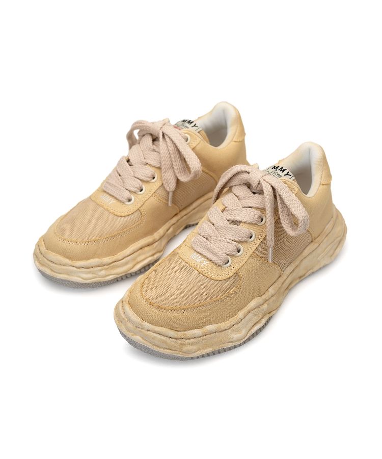 "WAYNE" OG Sole OD Canvas&Mesh Low-top Sneaker