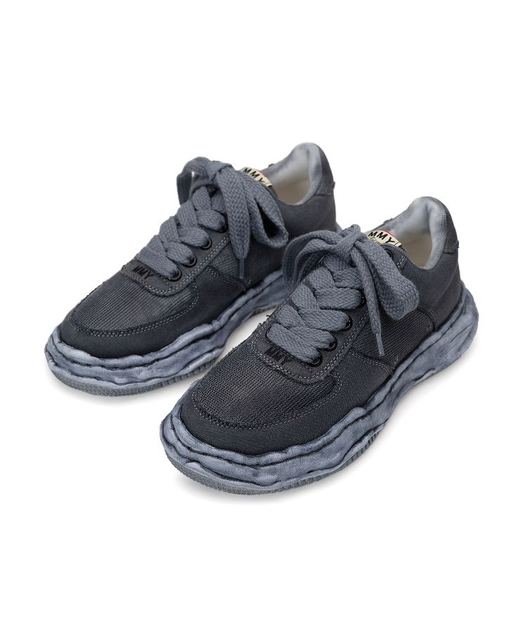 "WAYNE" OG Sole OD Canvas&Mesh Low-top Sneaker