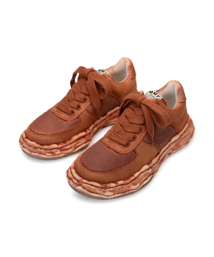 "WAYNE" OG Sole OD Canvas&Mesh Low-top Sneaker