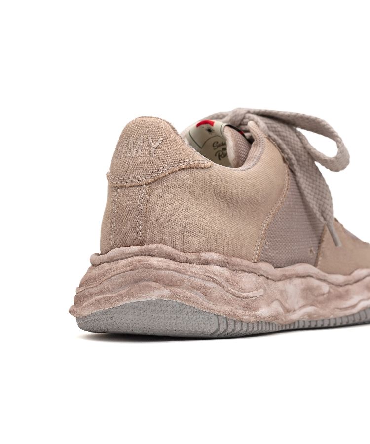 "WAYNE" OG Sole OD Canvas&Mesh Low-top Sneaker