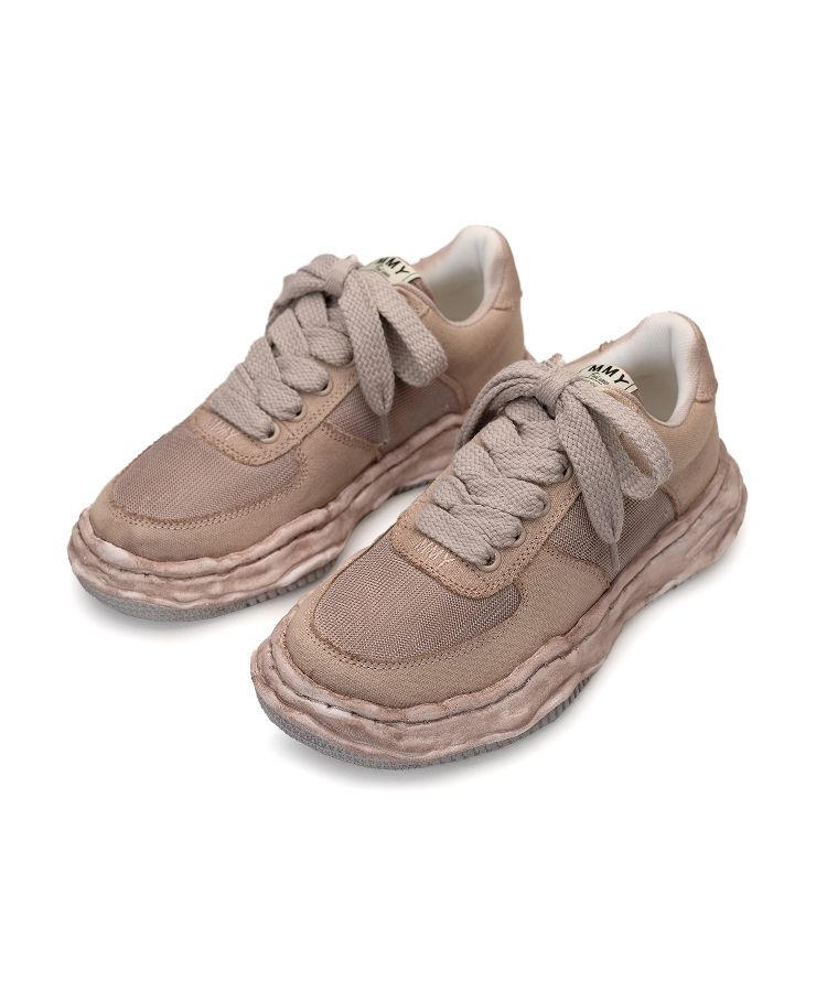 "WAYNE" OG Sole OD Canvas&Mesh Low-top Sneaker