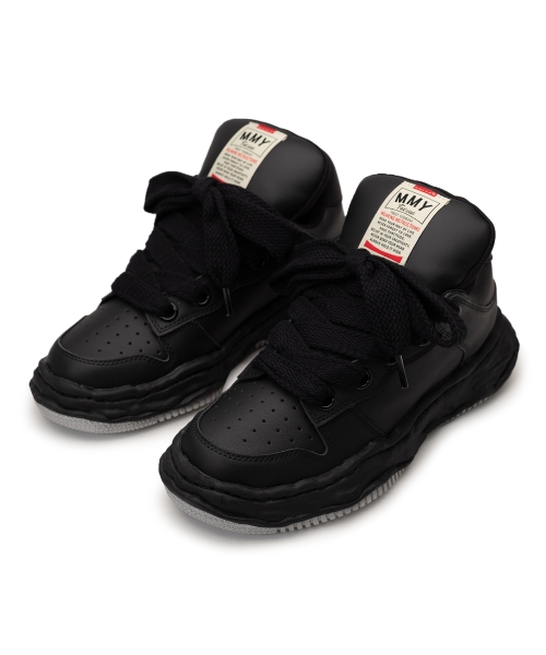 "WAYNE PUFFER" OG Sole Leather Low-top Sneaker