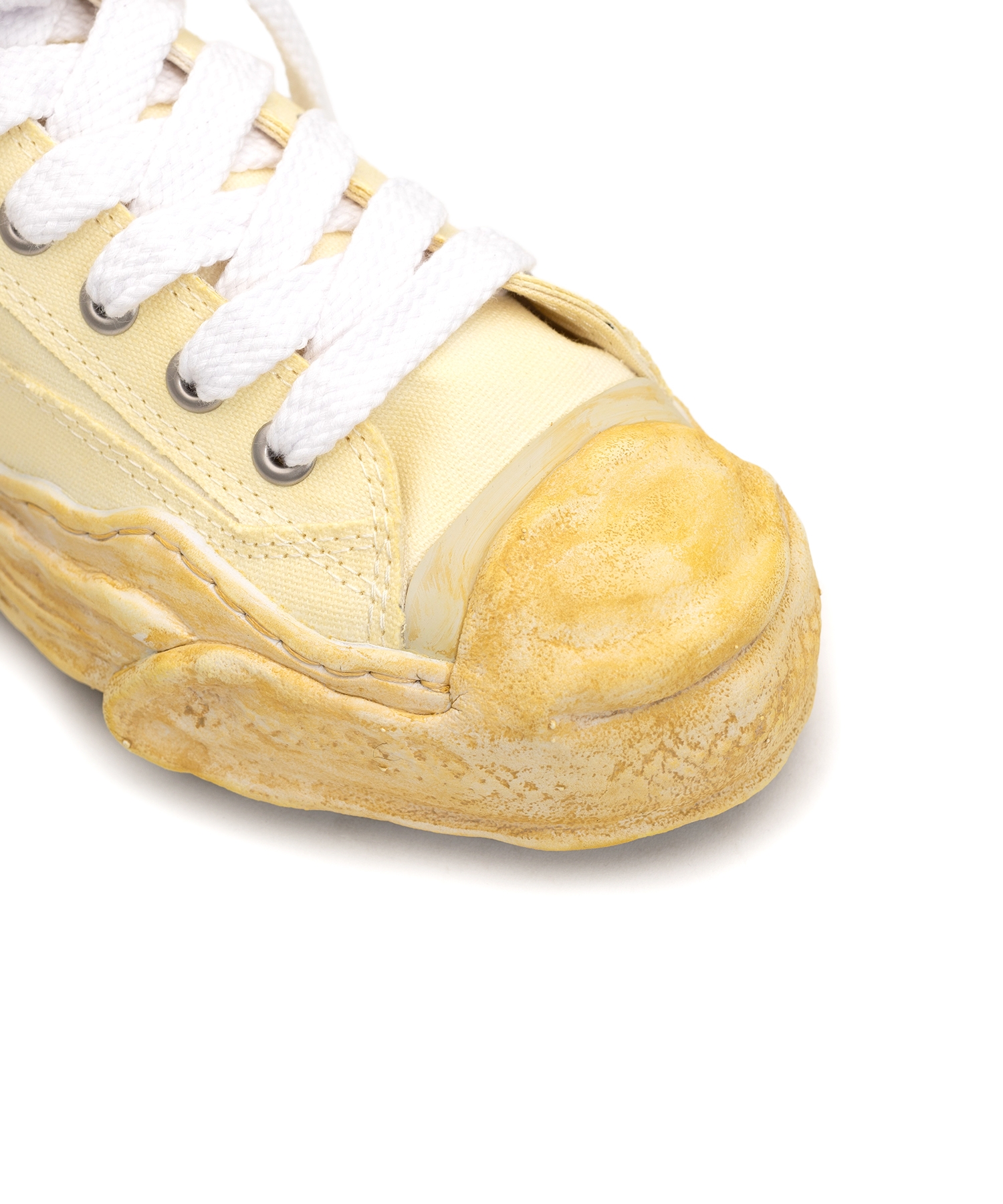 "HANK" OG Sole Over-dyed Canvas Low-top Sneaker