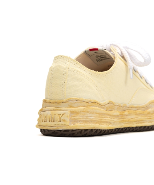"HANK" OG Sole Over-dyed Canvas Low-top Sneaker