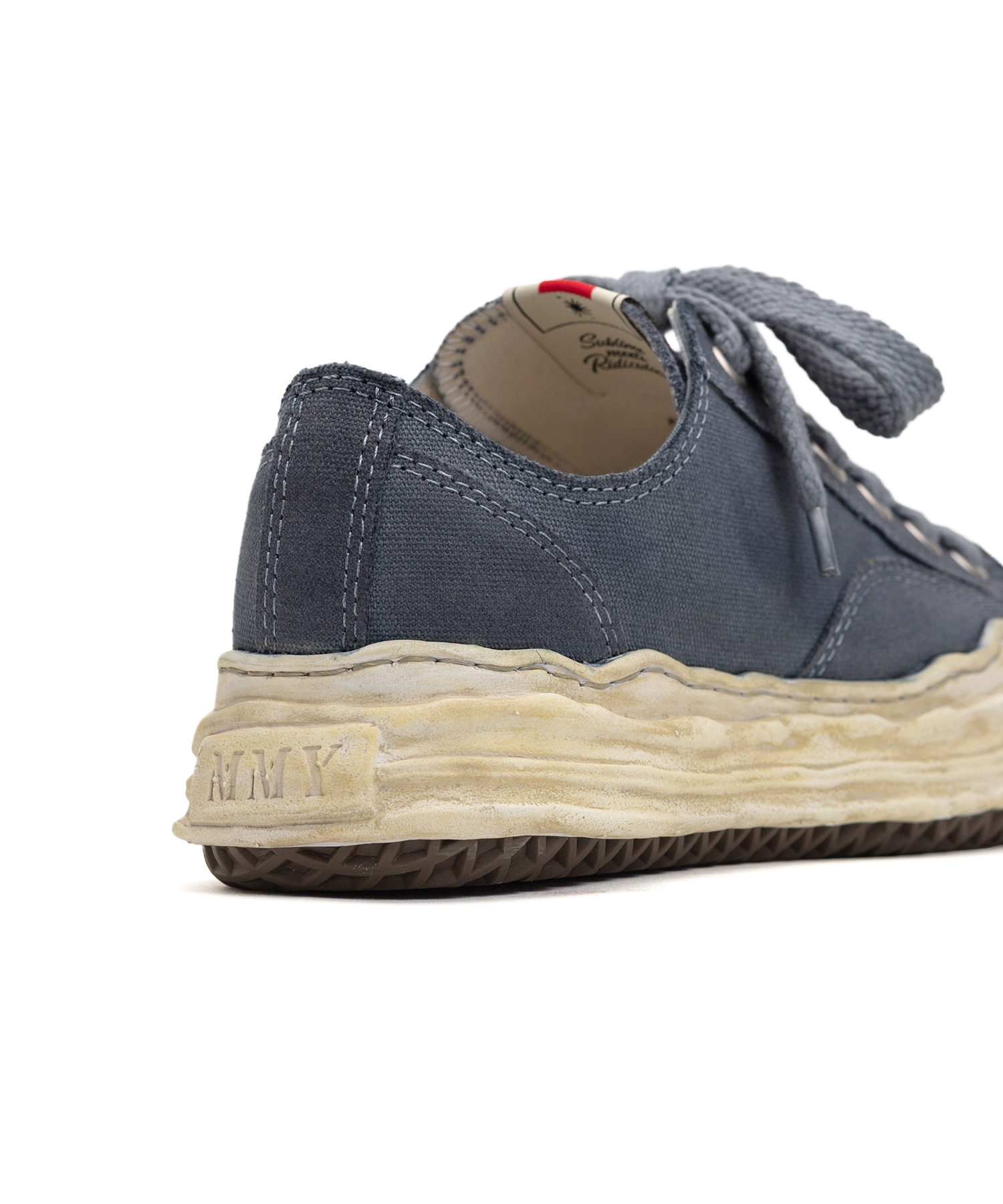 "HANK" OG Sole Over-dyed Canvas Low-top Sneaker