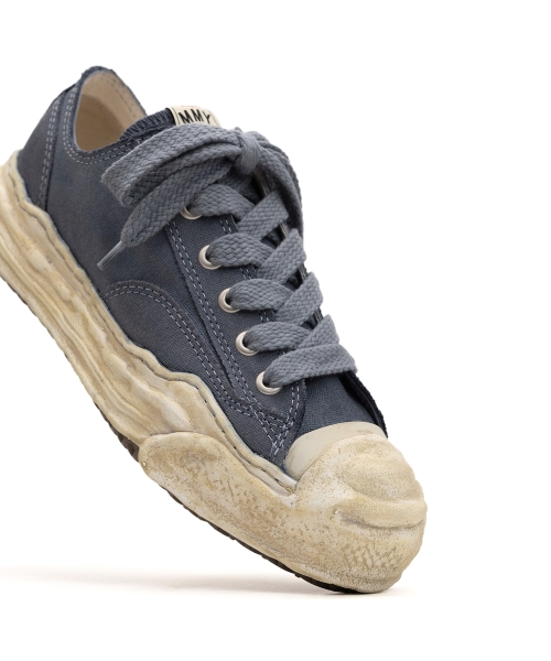 "HANK" OG Sole Over-dyed Canvas Low-top Sneaker