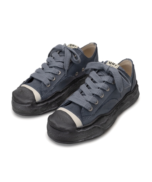 "HANK" OG Sole Over-dyed Canvas Low-top Sneaker