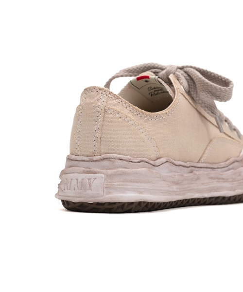 "HANK" OG Sole Over-dyed Canvas Low-top Sneaker