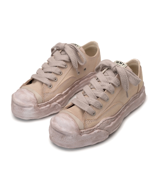 "HANK" OG Sole Over-dyed Canvas Low-top Sneaker