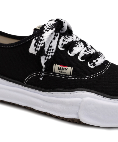 "BAKER" OG Sole Bicolored Canvas Low-top Sneaker