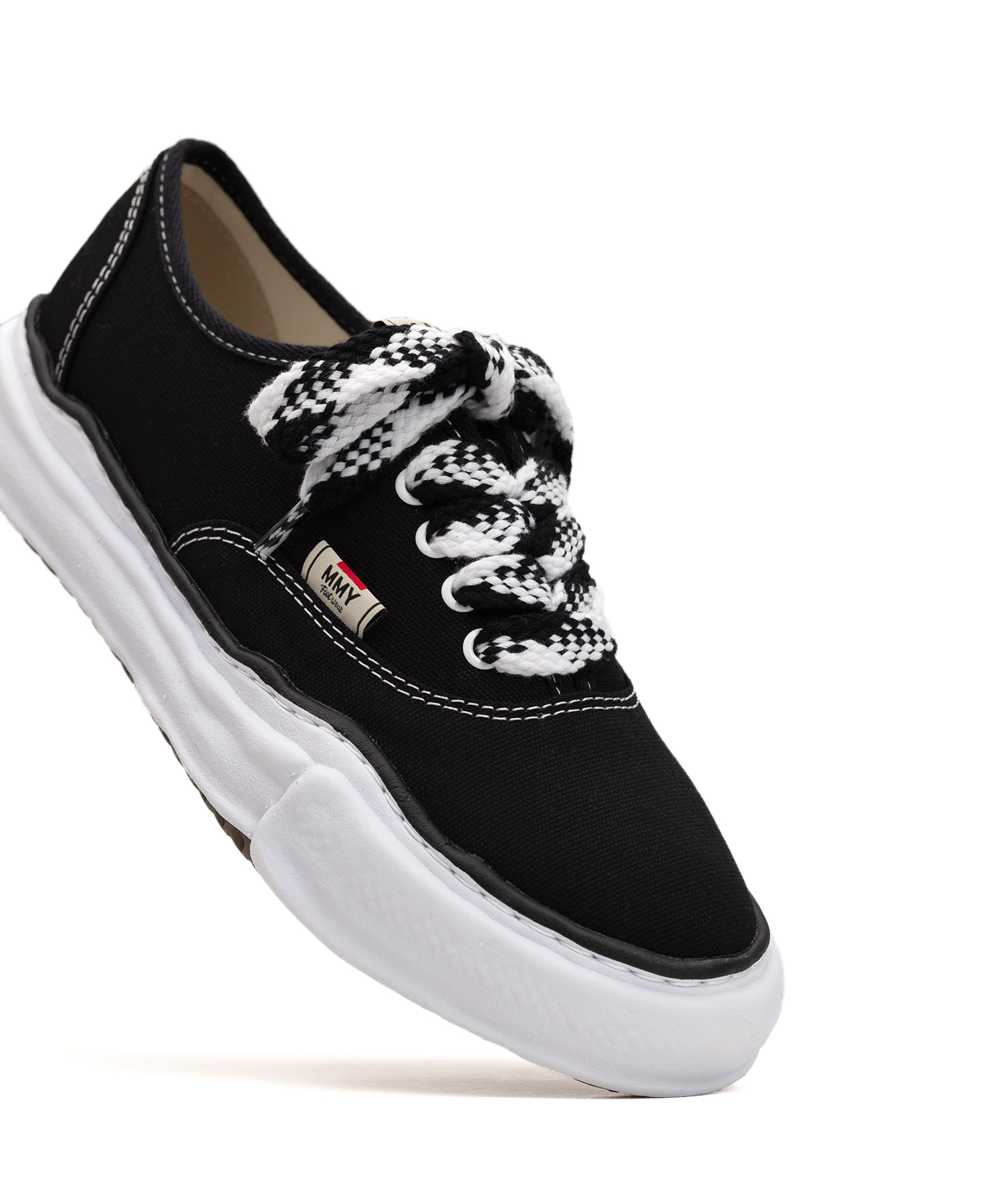 "BAKER" OG Sole Bicolored Canvas Low-top Sneaker