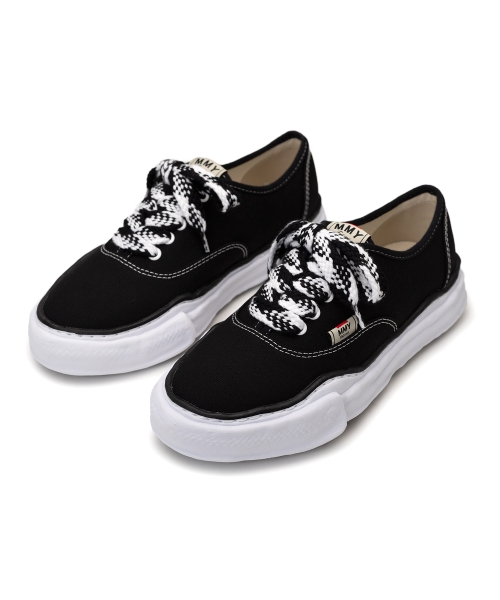 "BAKER" OG Sole Bicolored Canvas Low-top Sneaker