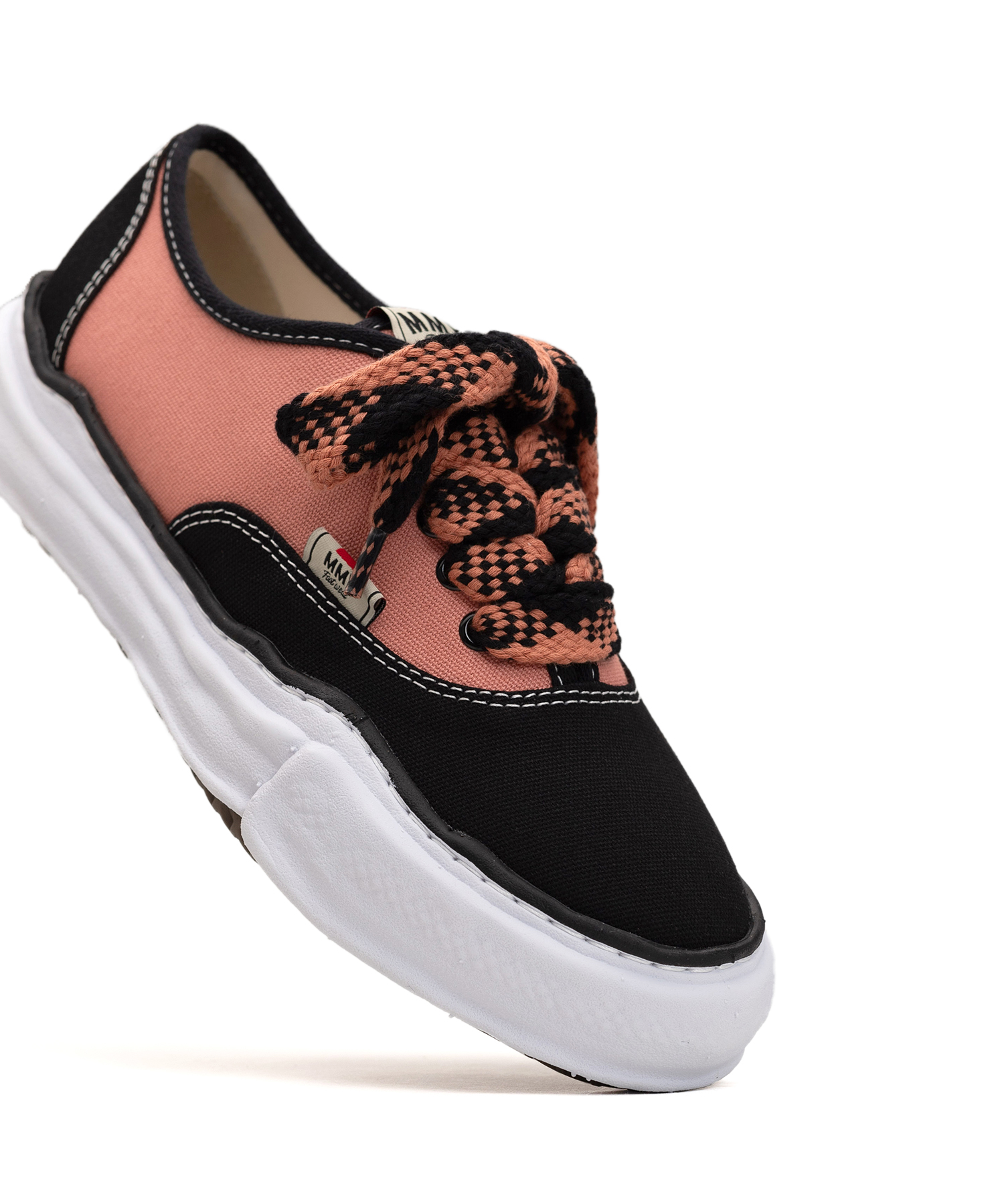 "BAKER" OG Sole Bicolored Canvas Low-top Sneaker