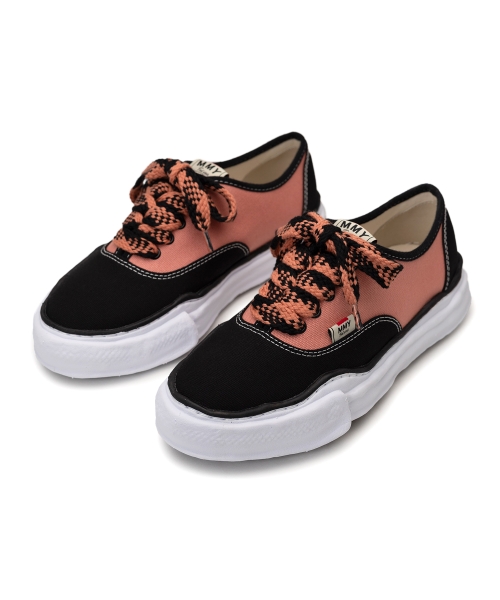 "BAKER" OG Sole Bicolored Canvas Low-top Sneaker