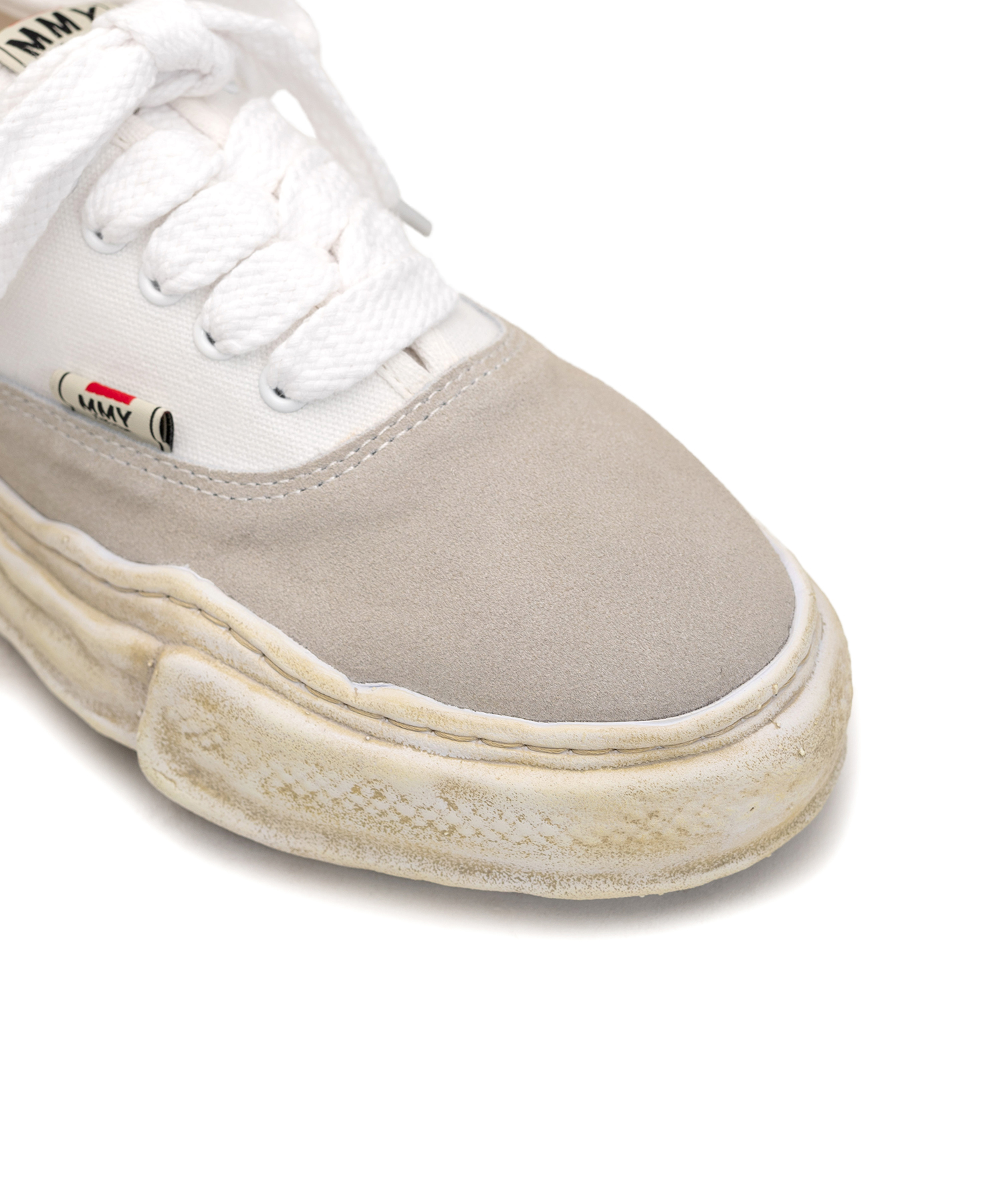 "BAKER" OG Sole Canvas&Suede Low-top Sneaker