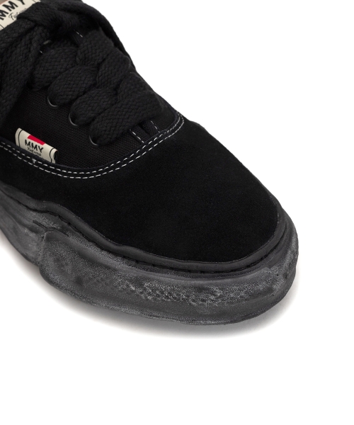 "BAKER" OG Sole Canvas&Suede Low-top Sneaker