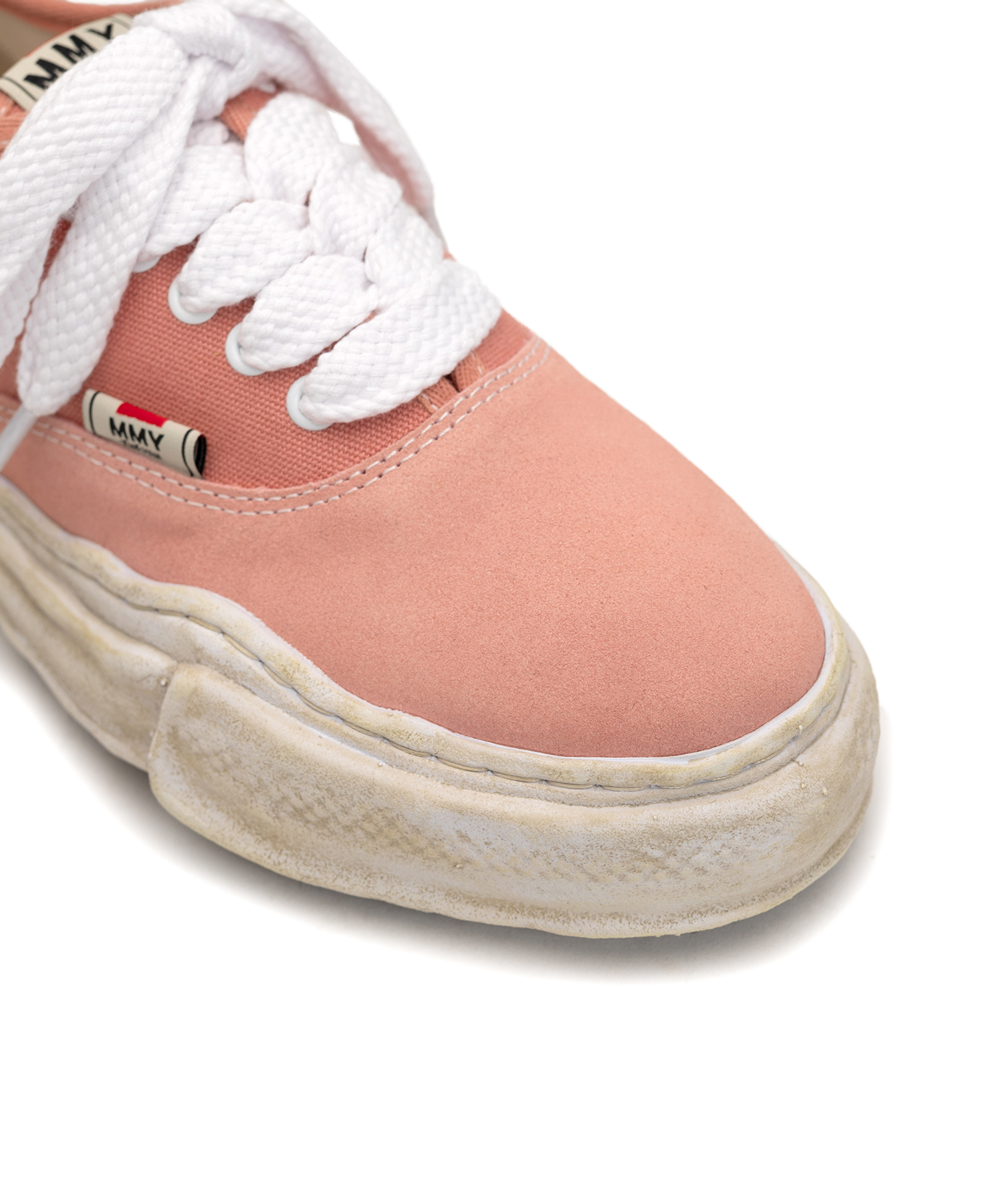 "BAKER" OG Sole Canvas&Suede Low-top Sneaker