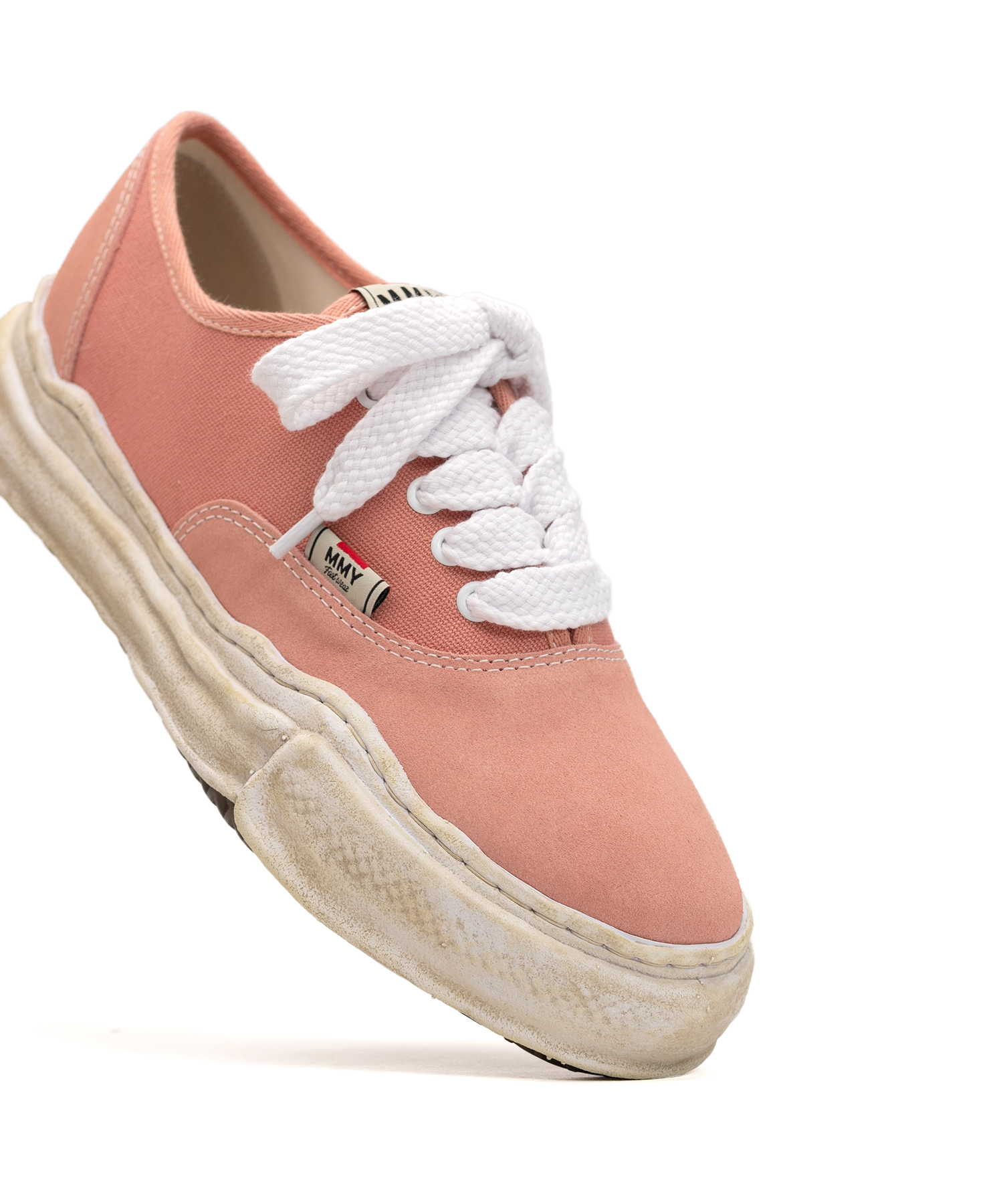 "BAKER" OG Sole Canvas&Suede Low-top Sneaker