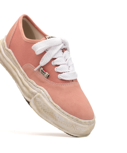 "BAKER" OG Sole Canvas&Suede Low-top Sneaker