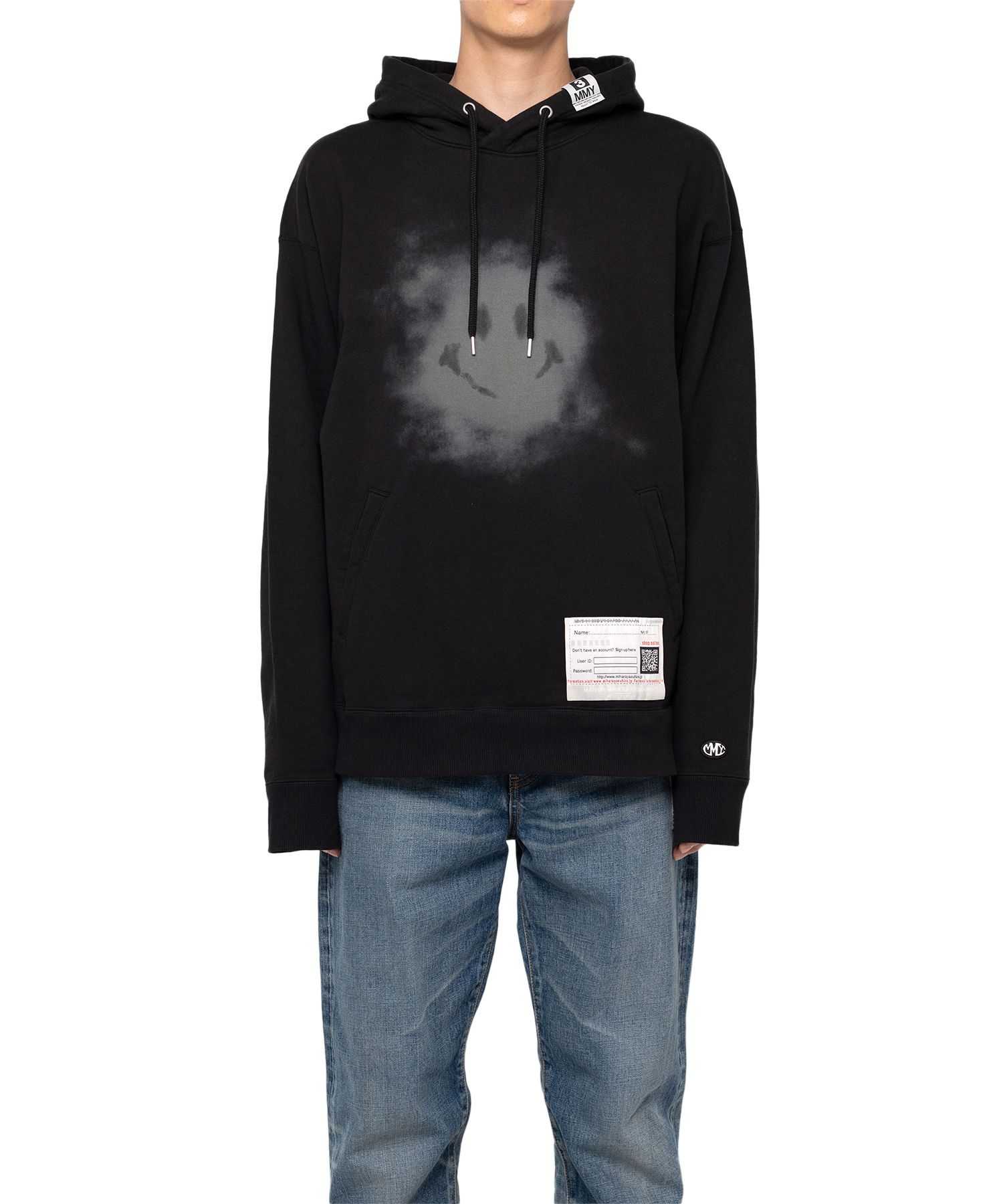 Smily Face Printed Hoodie